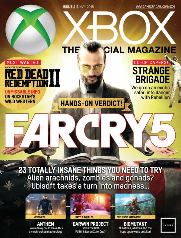 Official Xbox Magazine US   Issue 213 (May 2018) cover